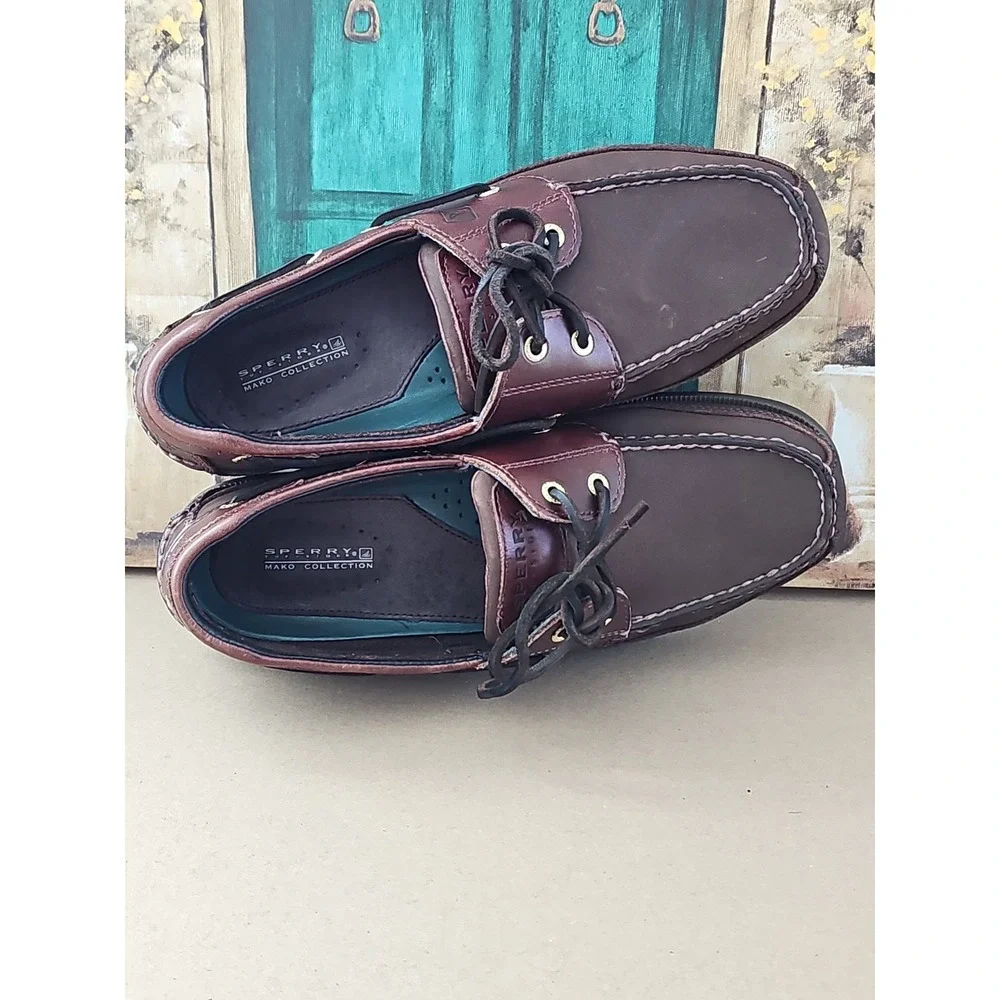 Sperry Mens Authentic Original 2 Eye Boat Shoe # 0633701  Size 9.5 M